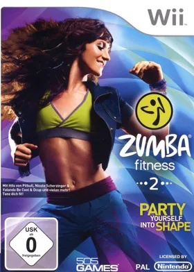 Zumba Fitness 2 box cover front